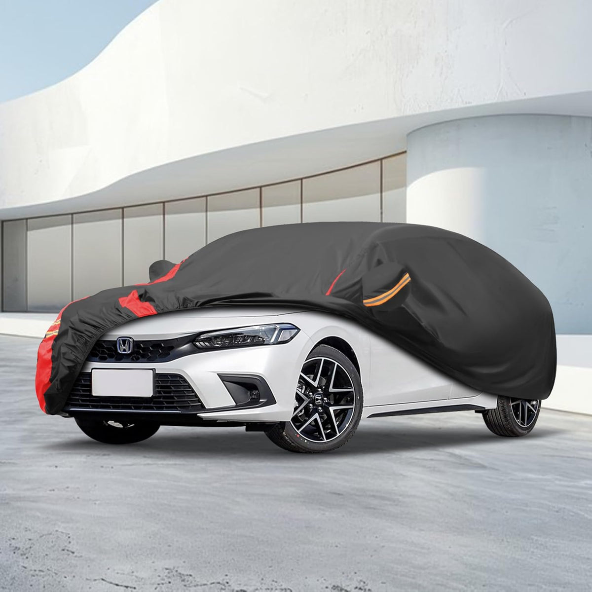 Car Cover Outdoor Automobiles Waterproof All Weater Truck Cover for Chevy Silverado, GMC Sierra, Ford F150/F 150 Heavy Duty Outdoor Pickup Cover Snow Uv Sun Protection