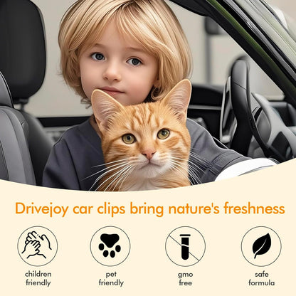 Car Air Freshener Vent Clips, 12 Pack, 6 Ocean, 6 Hawaiian, Provides Long-Lasting Scent, Up to 360 Days, Car Fresheners