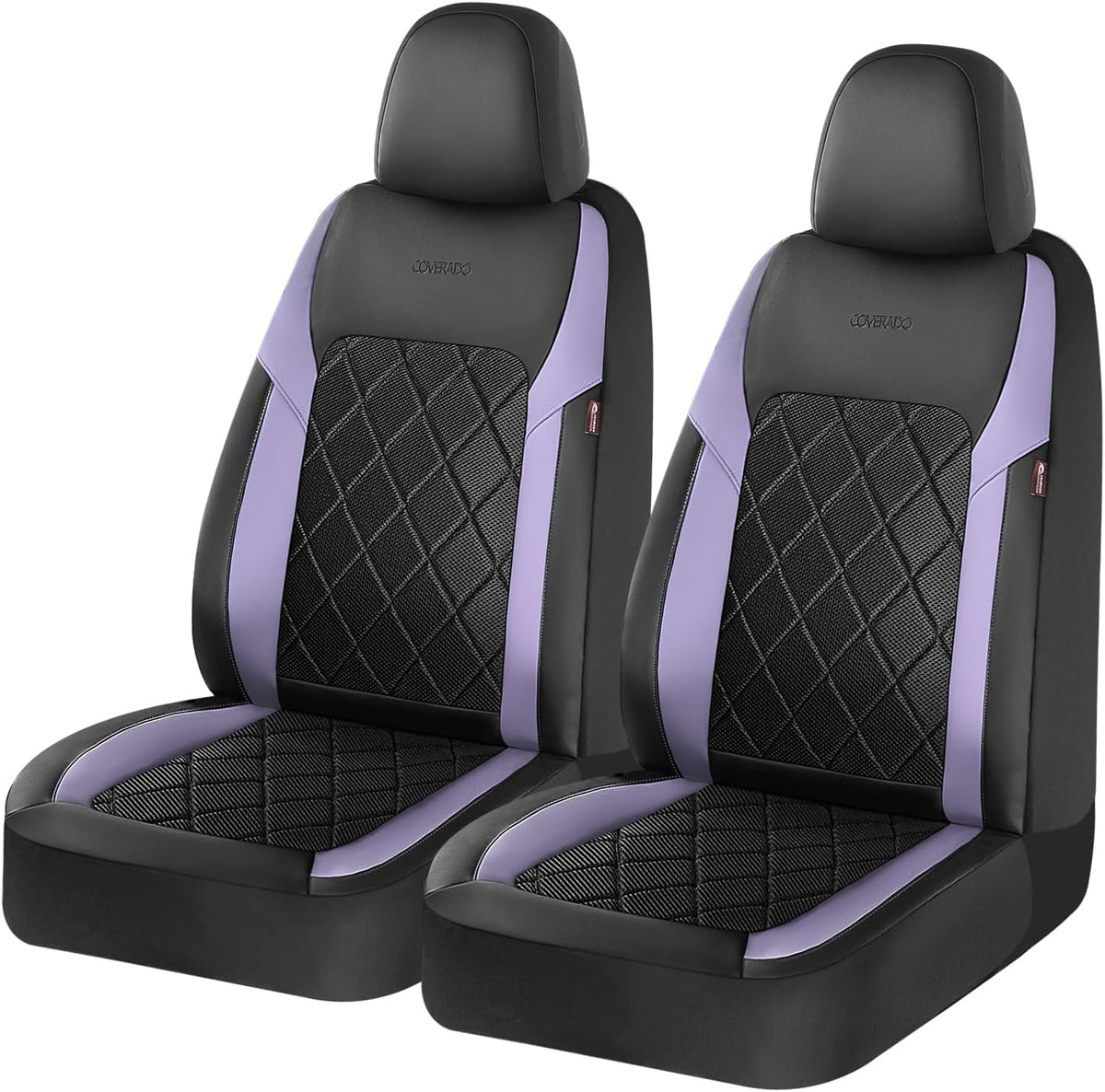 Coverado Car Seat Covers, Seat Covers Full Set, 5 Seats Automotive Seat Cover, Mesh Breathable Seat Protectors, Universal Fit for Most Cars