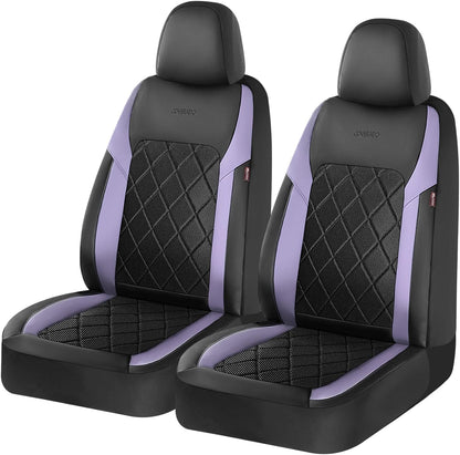 Coverado Car Seat Covers, Seat Covers Full Set, 5 Seats Automotive Seat Cover, Mesh Breathable Seat Protectors, Universal Fit for Most Cars