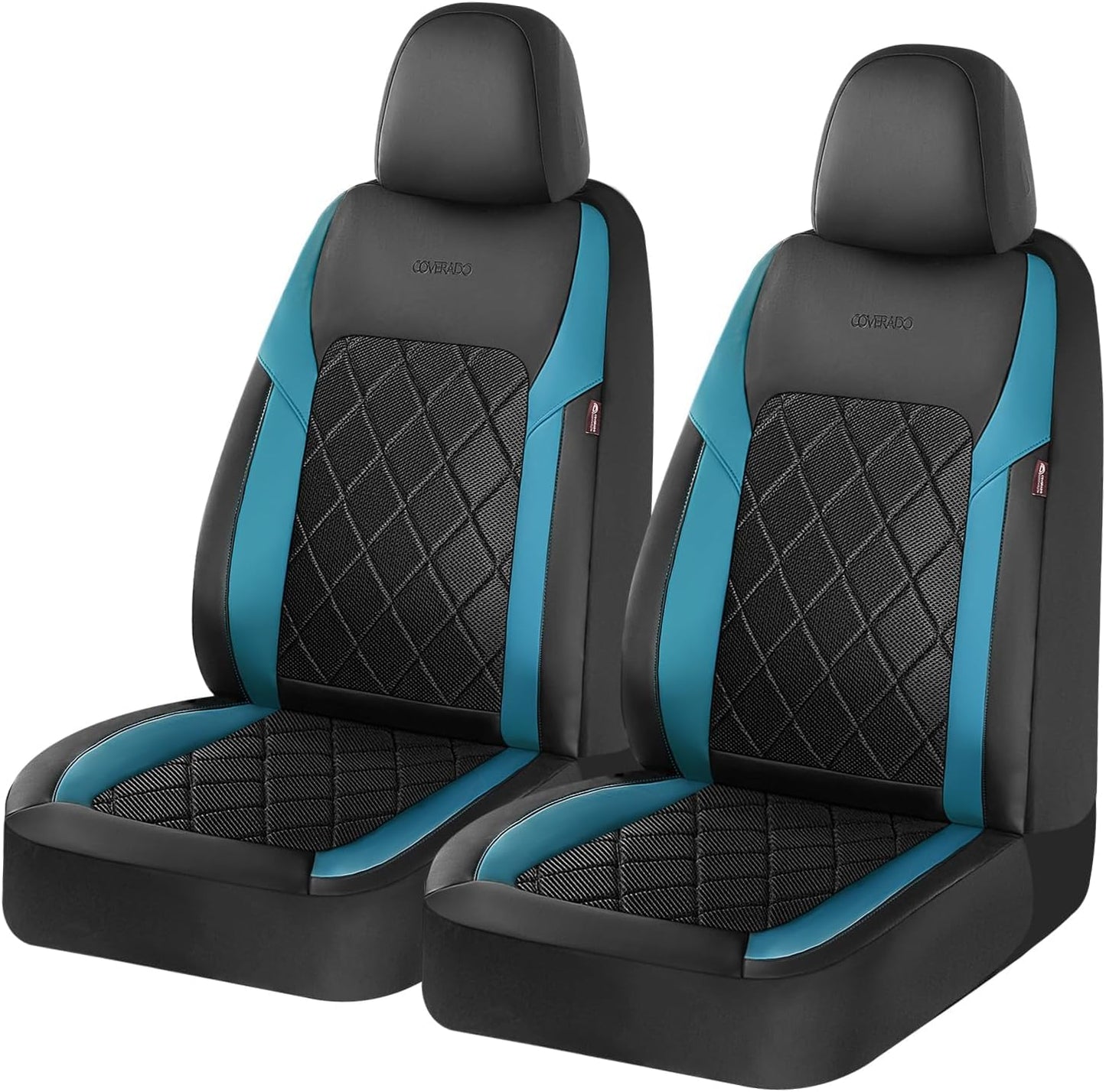 Coverado Car Seat Covers, Seat Covers Full Set, 5 Seats Automotive Seat Cover, Mesh Breathable Seat Protectors, Universal Fit for Most Cars