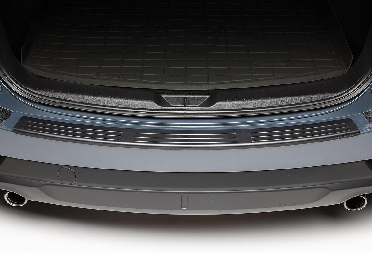 WeatherTech Custom BumperTopper for Mazda CX-5, Rear Bumper Protector (BP0019), Black