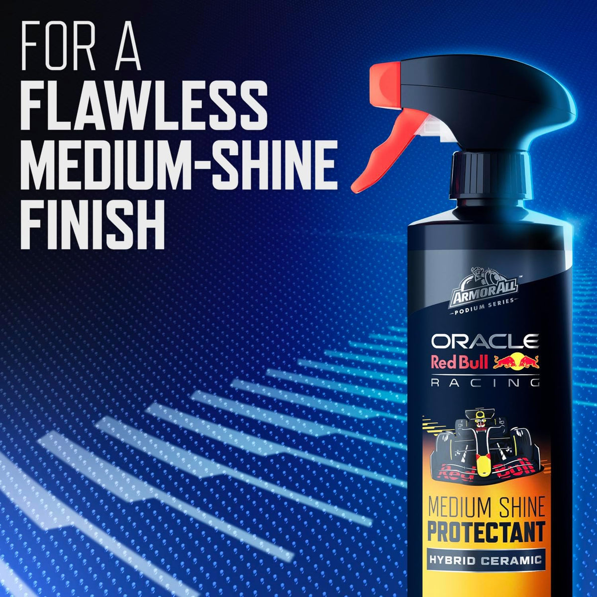 Armor All Podium Series Interior Detailer Spray, 16 fl oz, Car Detailing Spray Developed in Collaboration With Oracle Red Bull Racing