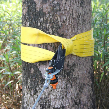 Tree Saver Strap, 3 inchX9 Foot Winch Strap, Tow Strap, Heavy Duty 36,000 Pound Capacity