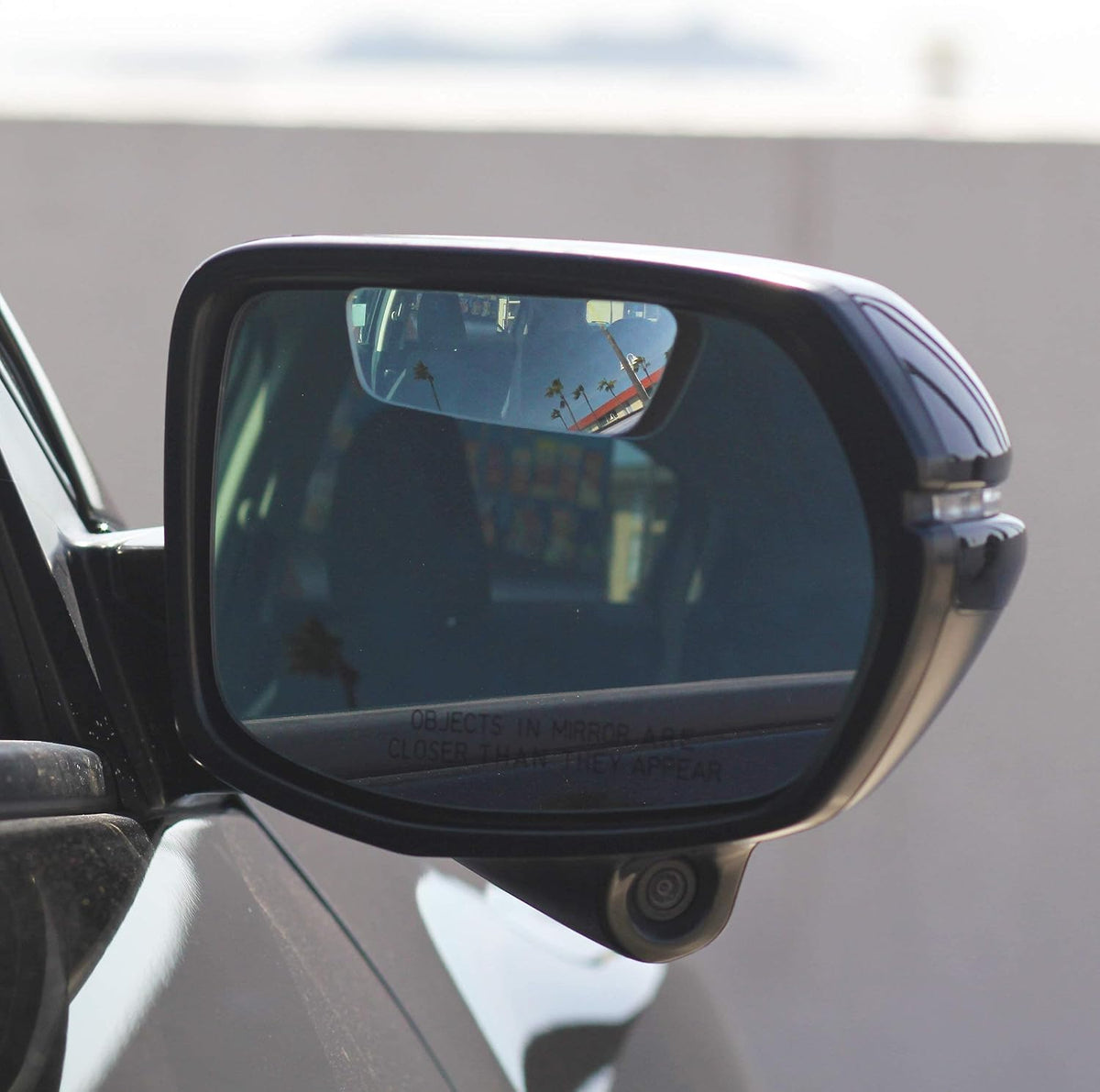 Superfan Blind Spot Mirrors for Cars by Safe View Company – Real Convex Glass for Clear Wide Angle Vision – Safer Lane Changes, Easy Stick-On, Weatherproof & Long Lasting Durability