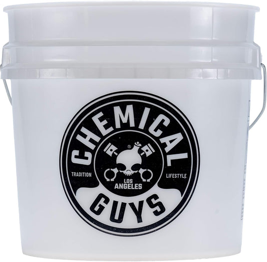 Chemical Guys Ultimate Scratch-Free Detailing Car Wash Bucket Kit with Accessories, Car Detailing Kit With Dirt Trap, Wash Mitt, Lid, and 16 oz Soap, Safe For Trucks, SUVs, Motorcycles, RVs