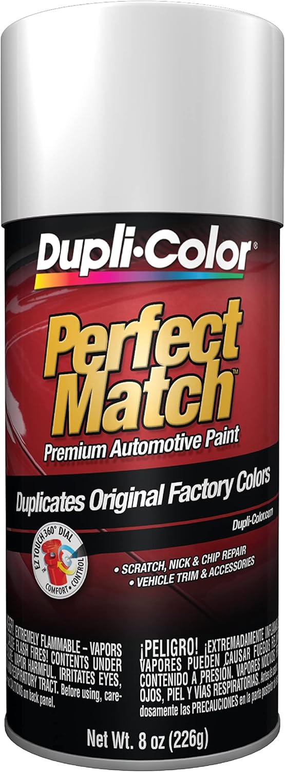 Dupli-Color EBCL01257 Clear Perfect Match Automotive Top Coat - 8 oz. Aerosol - Colors D