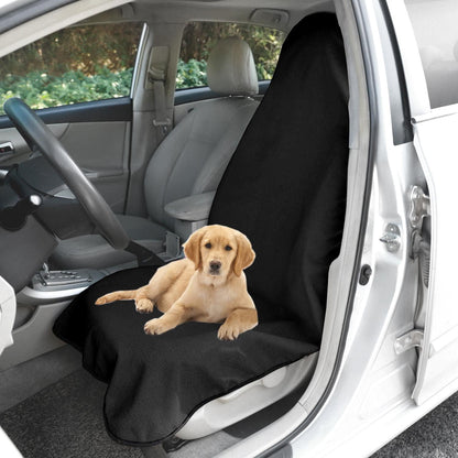 Waterproof Sweating Car Seat Cover for Post Gym Workout, Running, Swimming, Beach and Hiking, Universal Fit Non-Slip Towel Bucket Seat Protector for Cars SUV Trucks, Machine Washable (Grey)