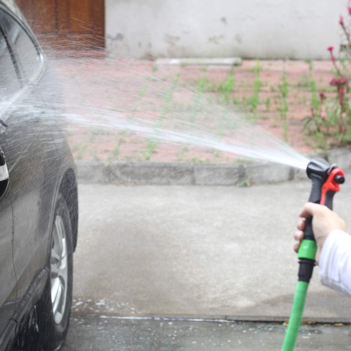 Car Foam Gun, Juqiboom - Adjustable Ratio Dial Car Snow Soap Gun Fit Low Water Pressure Universal Standard Garden Hose, Blaster Car Washer Sprayer for Home Garden Use