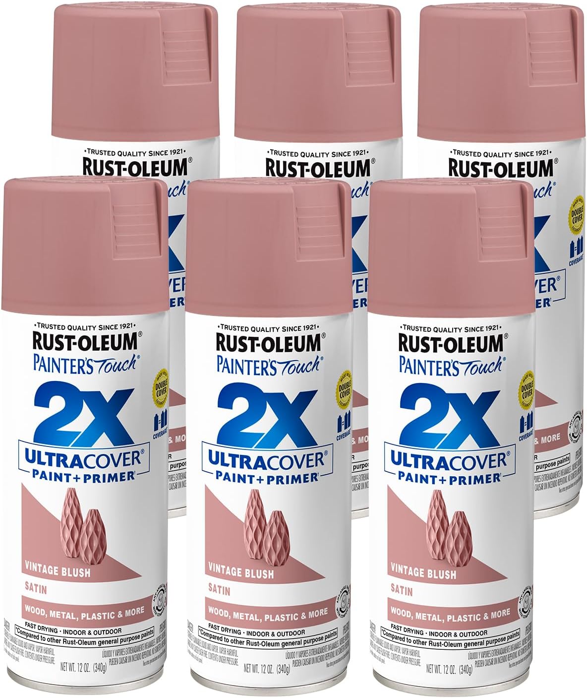 Rust-Oleum 334029 Painter's Touch 2X Ultra Cover Spray Paint, 12 oz, Gloss Clear - Colors D