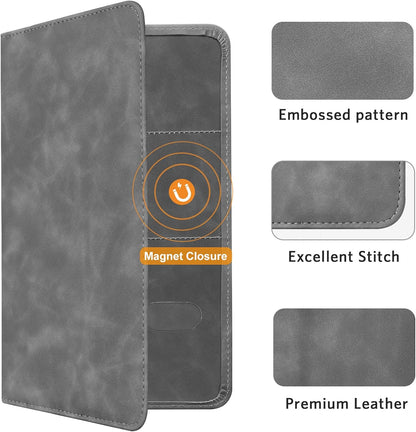 CoBak Car Registration and Insurance Holder - Vehicle Glove Box Car Organizer,Auto Truck Comparment Accessories Case with Magnetic Closure for Driver License,Cards - Colors A