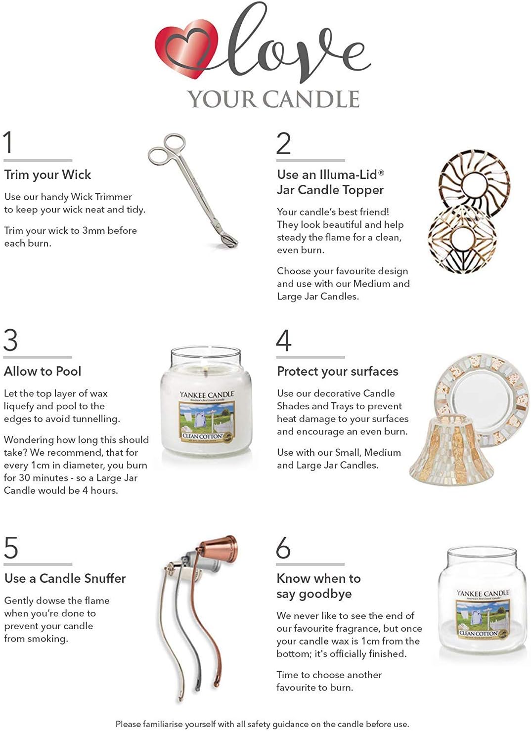 Yankee Candle Car Freshener Smart-Scent Vent Clips, 4-PACK (Sage & Citrus)