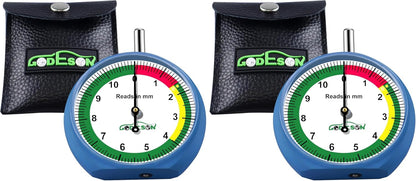 GODESON Dial Type Tire Tread Depth Gauge 88703 Professional for Motorcycle, car,Truck and Bus