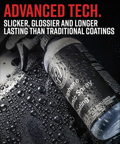 Adam's Polishes Advanced Graphene Ceramic Spray Coating - 18+ Months Sprayable Graphene Oxide Ceramic Coating for Cars, Boats, RV's & Motorcycle | Adds Extreme Gloss, Depth, Shine & Protection