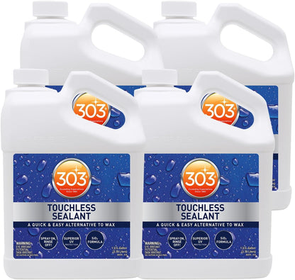 303 Products Touchless Sealant - SiO2 Water Activated Paint & Glass Protection - Spray On, Rinse Off - Lasts 2X Longer Than W- Deep, Wet Shine, 32 fl. oz. (30394CSR)