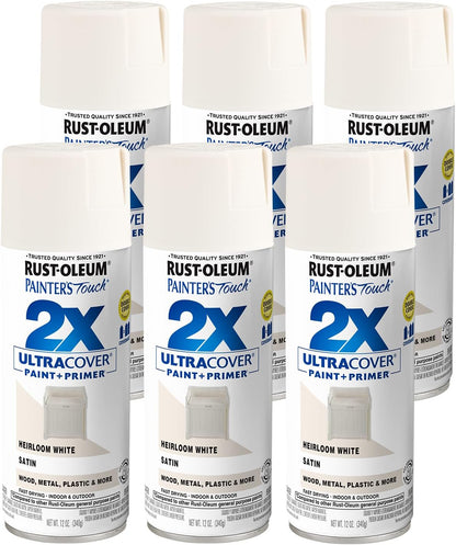 Rust-Oleum 334029 Painter's Touch 2X Ultra Cover Spray Paint, 12 oz, Gloss Clear - Colors D