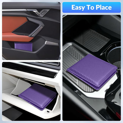 Car Registration and Insurance Card Holder，Vehicle Glove Box Car Organizer，Accessories Case for Storing Driving Licences, Cards, Documents