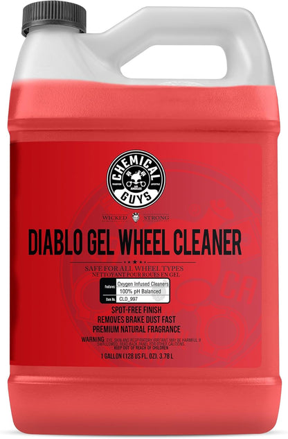 Chemical Guys Diablo Wheel Cleaner Spray - 2 Pack 16 oz Bottles, Safe on All Wheel & Rim Finishes, Sprayable Formula Removes Brake Dust, Dirt & Grime, Car Care for Trucks, SUVs, Motorcycles & RVs