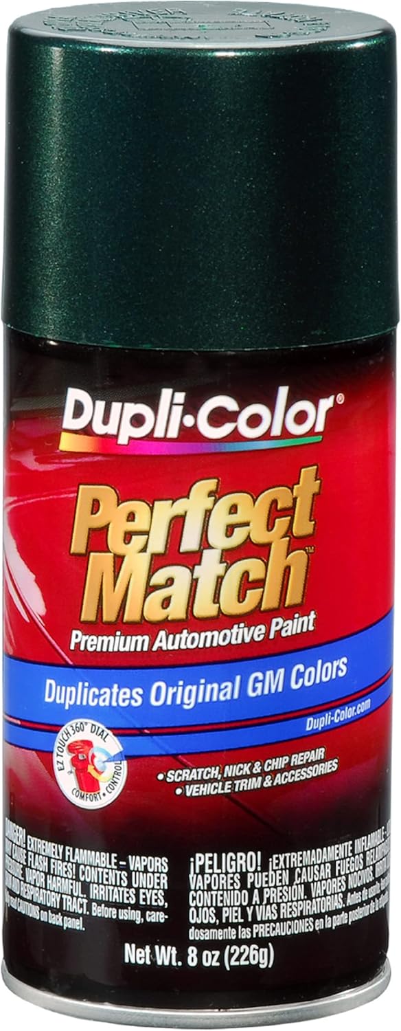 Dupli-Color EBCL01257 Clear Perfect Match Automotive Top Coat - 8 oz. Aerosol - Colors E