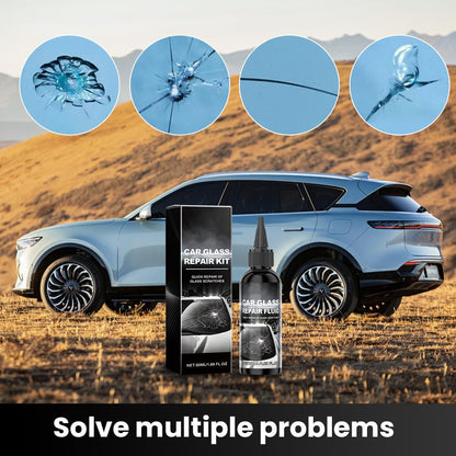 Car Windshield Crack Repair Kit, 2026 New Glass Repair Liquid for Cracks Glass Cracks Gone Repair Kit Windshield Repair Kit, Quick Fix Windshield and Glass Repair Tools for Chips and Cracks (1)