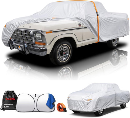 Car Cover Waterproof All-Weather,Heavy-Duty Outdoor Full Exterior Automobiles Sedan/Coupe (Length 186-193 inch) with Windshield Sun Shade Universal Fit Toyota Camry, Tesla Model 3, Accord etc