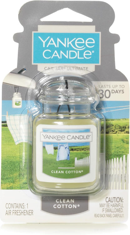 Yankee Candle Car Freshener Smart-Scent Vent Clips, 4-PACK (Sage & Citrus)