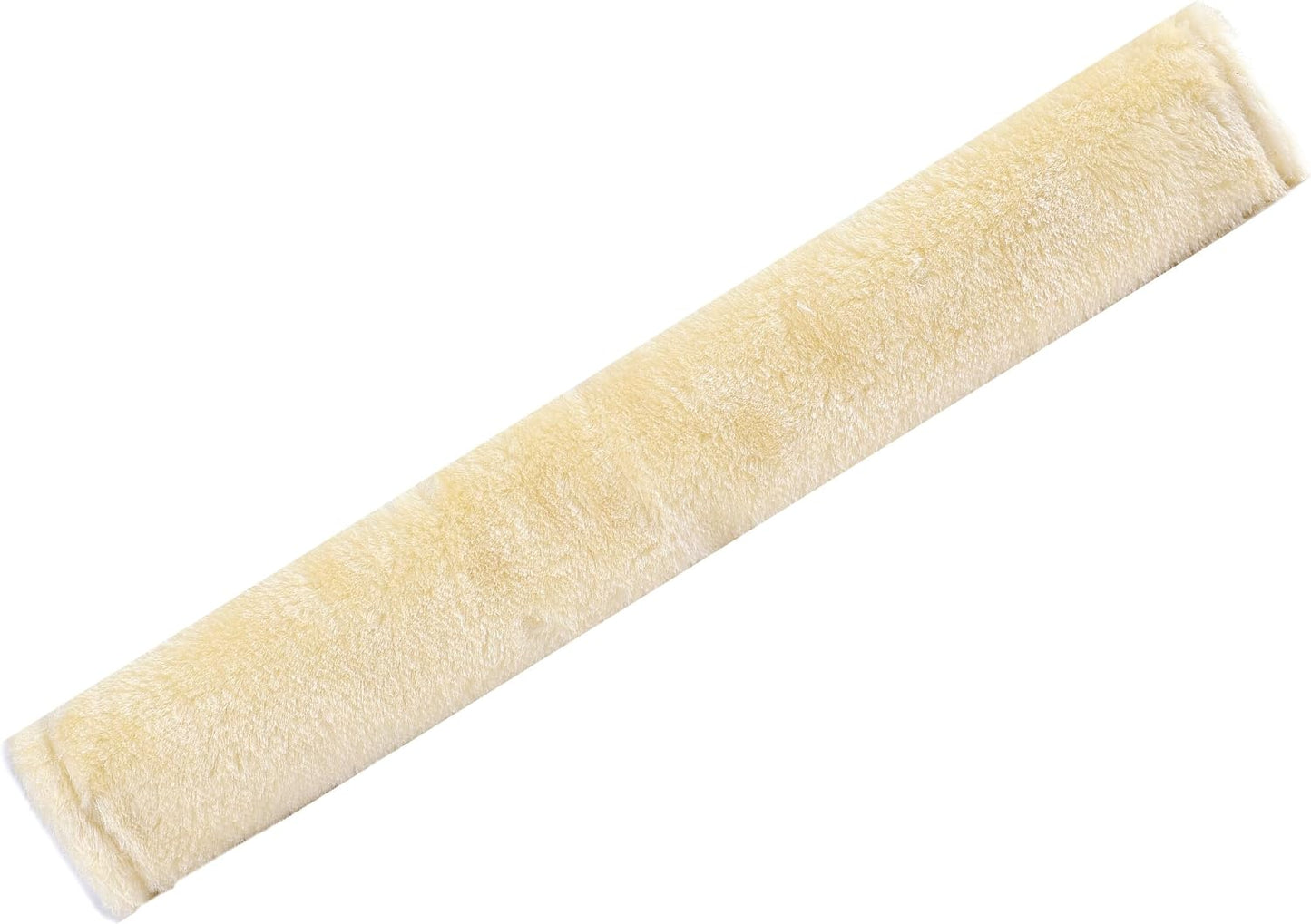 Amooca Soft Faux Fur Universal Fit Seatbelt Cover Car Truck SUV Airplane Seat Belt Shoulder Pad for Carmera Backpack Straps Neck Cushion Protector 2 Pack 10.5in Dark Gray