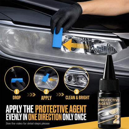 Headlight Restoration Kit,Headlight Restoration,Headlight Cleaner Oxidized & Yellowed Lens Repair with Protective Coating,Head Light Restoring Kit,Headlight Cleaner and Restorer Kit(1Set)