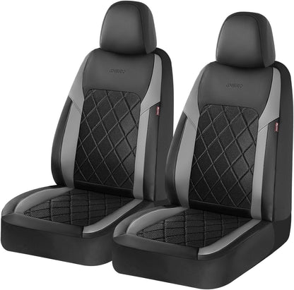 Coverado Car Seat Covers, Seat Covers Full Set, 5 Seats Automotive Seat Cover, Mesh Breathable Seat Protectors, Universal Fit for Most Cars