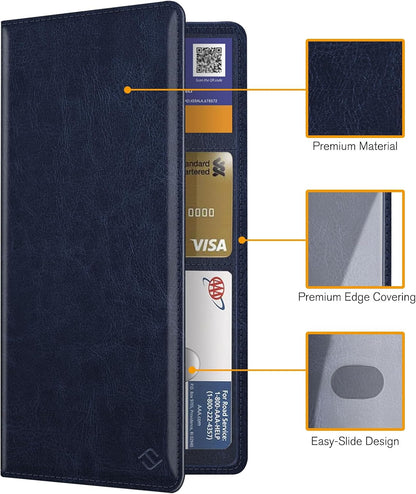 FINPAC Car Registration and Insurance Card Holder, Vehicle Glove Box Card Organizer Wallet Automobile Accessories for License
