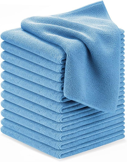 Avalon Towels Microfiber Cleaning Cloths (Value Pack of 36) - Size 16 x 16 Inches, Highly Absorbent Cleaning Rags, Lint Free, Reusable and Washable, Microfiber Towels for Cars