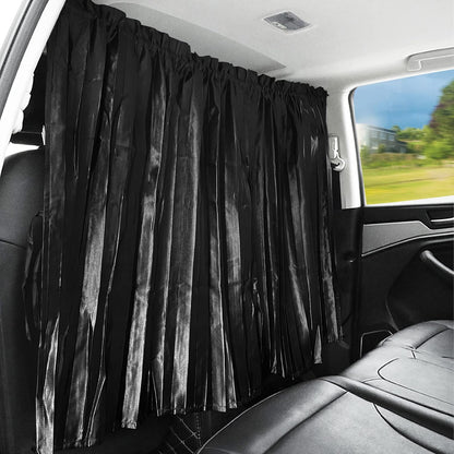 ZATOOTO Suede Car Window Shades 4PCS - Car Window Covers for Ultimate Privacy, UV Protection, and Heat Insulation, Side Window Sun Shade Perfect for Camping, Travel, Baby Safety, and Daily Use