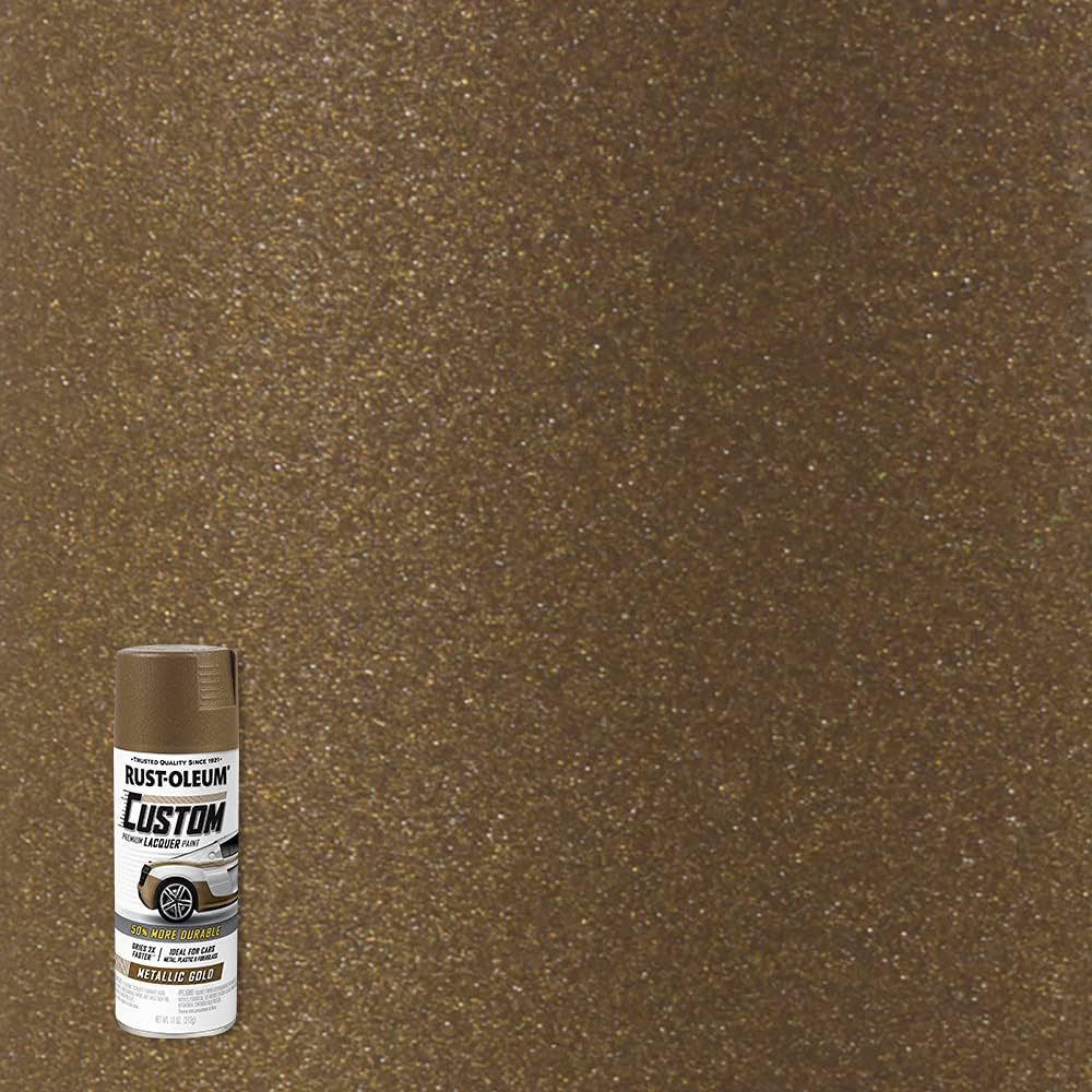 Rust-Oleum 323383 Automotive Custom Lacquer Spray Paint, 11 oz, Gloss Clear