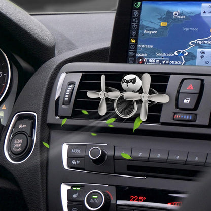 Pilot Car Air Freshener, Cute Dog Car Vent Clip Air Freshener Automotive Air Outlet Fan Diffuser, Automotive Interiors Vent Decoration (Shake Head Style - Dog)