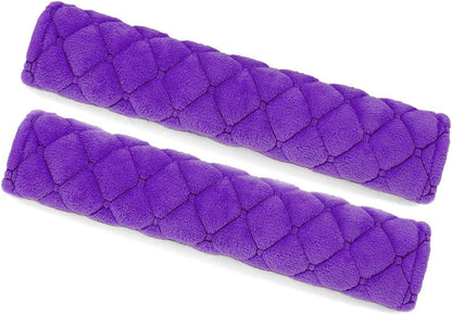 surpassme Car Seat Belt Pads Cover, 2 Pack Seat Belt Shoulder Strap Covers Protector to Release Stress to Your Neck and Shoulder for a Safety Driving (Pink)