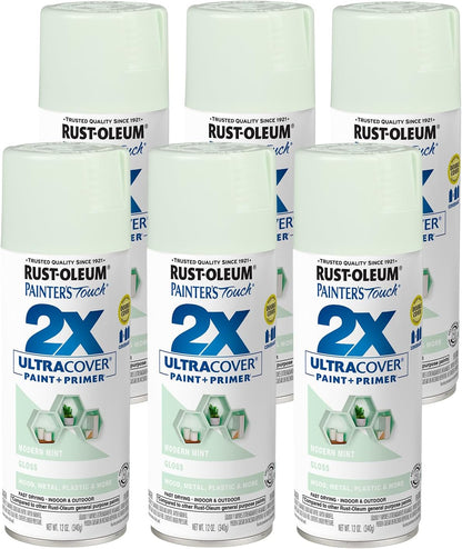 Rust-Oleum 334029 Painter's Touch 2X Ultra Cover Spray Paint, 12 oz, Gloss Clear - Colors D