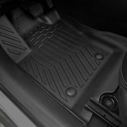 Floor Mats for Jeep Cherokee 2019-2023, All Weather Floor Mats Trunk Cargo Liner with Backrest Protectors and Door Sill Guards Accessories, Full Coverage Set