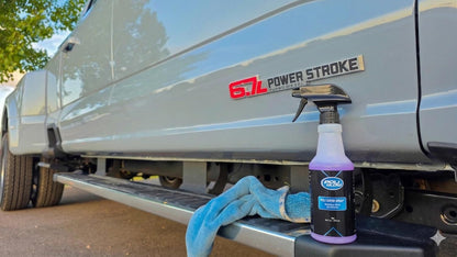 Poli Super Spray® Waterless Cleaner–No Rinse Car, Boat & RV Wash Streak-Free, High Gloss, Non-Abrasive Safe for Gelcoat, Fiberglass, Painted Surfaces, Glass, Plastic, Rubber & Vinyl–Quick & Easy
