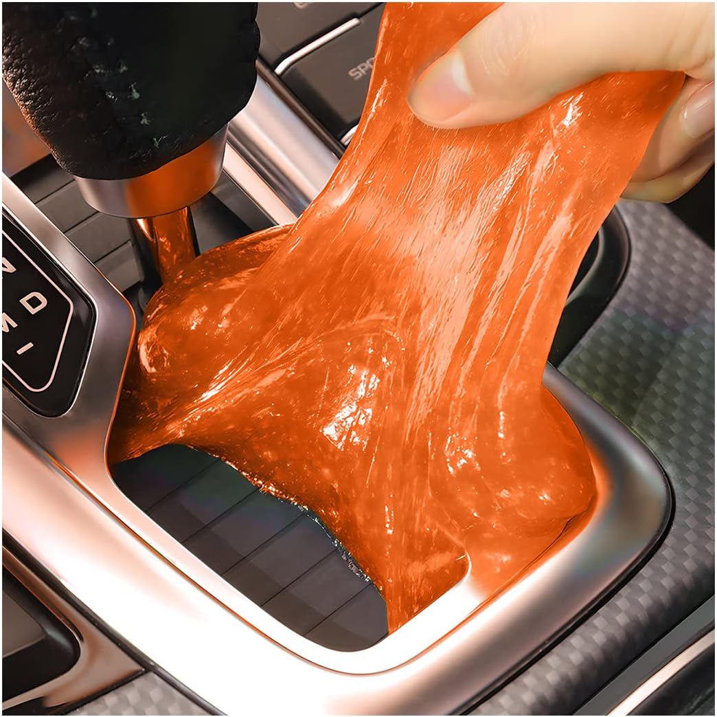 Moly Magnolia Cleaning Gel for Car, Universal Detailing Putty Gel Detail Tools Car Interior Cleaner, Removal Putty Keyboard Cleaner for Car Vents, PC, Laptops, Cameras (Blue)
