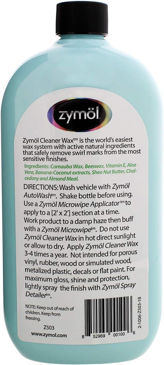 Zymol Z503 Cleaner Wax Original Formula, 20 Ounce