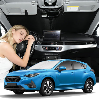 for Toyota Tacoma 2016-2023 2024 2025 2026 Sun Shade Sunshade Windshield Cover - 4 Layers Front Window Shade Custom Fit Tacoma 2Dr 4Dr Pickup Sun Visor 240T Shade Blocks UV Rays Car Accessories - Colors G