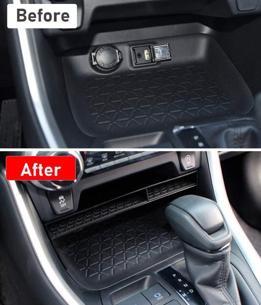 Jaronx Center Console Organizer Compatible with Toyota RAV4 2025 2024 2023 2022 2021 2020 2019, Center Console Glove Box Divider Storage Glove Box Organizer Tray