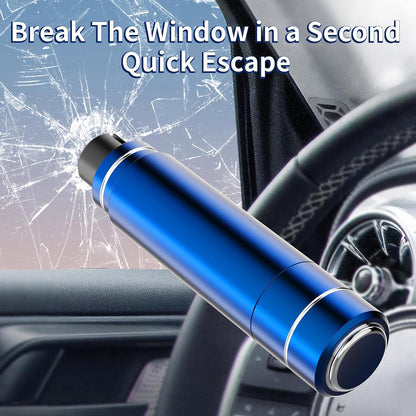HHXS Window Breaker Seatbelt Cutter,Upgraded Safe Hammer Glass Breaker Under Water,Car Safety Hammer Emergency Escape Tool Safehammer for New Cars Home-(2 Pcs Red)