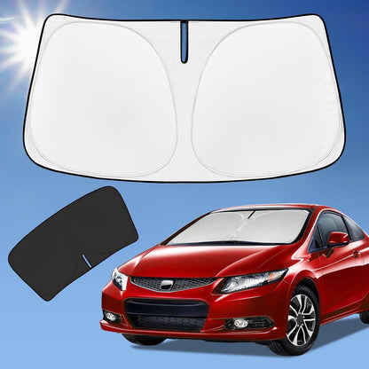 for Toyota Tacoma 2016-2023 2024 2025 2026 Sun Shade Sunshade Windshield Cover - 4 Layers Front Window Shade Custom Fit Tacoma 2Dr 4Dr Pickup Sun Visor 240T Shade Blocks UV Rays Car Accessories - Colors F