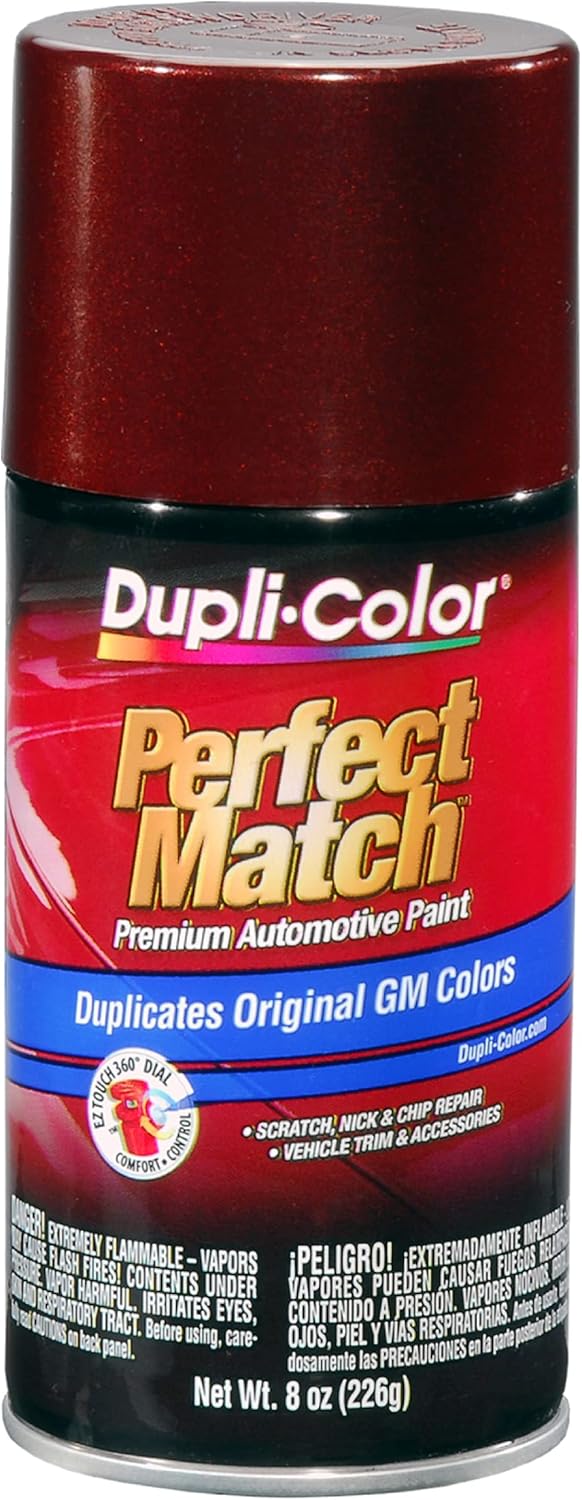 Dupli-Color EBCL01257 Clear Perfect Match Automotive Top Coat - 8 oz. Aerosol - Colors E