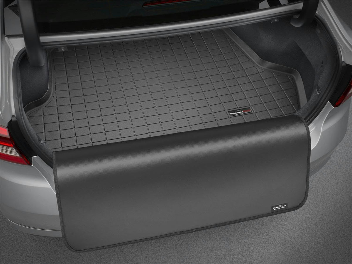 WeatherTech Cargo Trunk Liner with Bumper Protector for Jeep Grand Cherokee, Grand Cherokee, Behind 2nd Row w/Bumper Protector (40469SK), Black