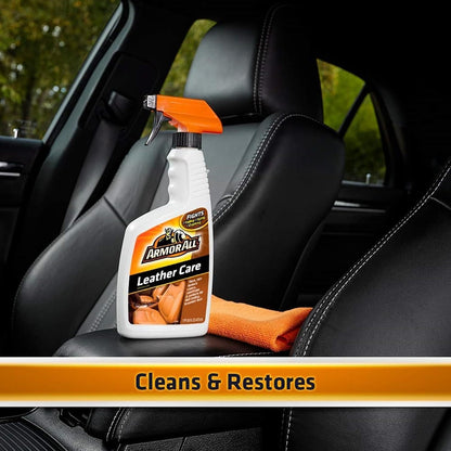 Armor All Car Leather Conditioner Gel, Interior Cleaner for Cars, Trucks and Motorcycles, 18 Fl Oz