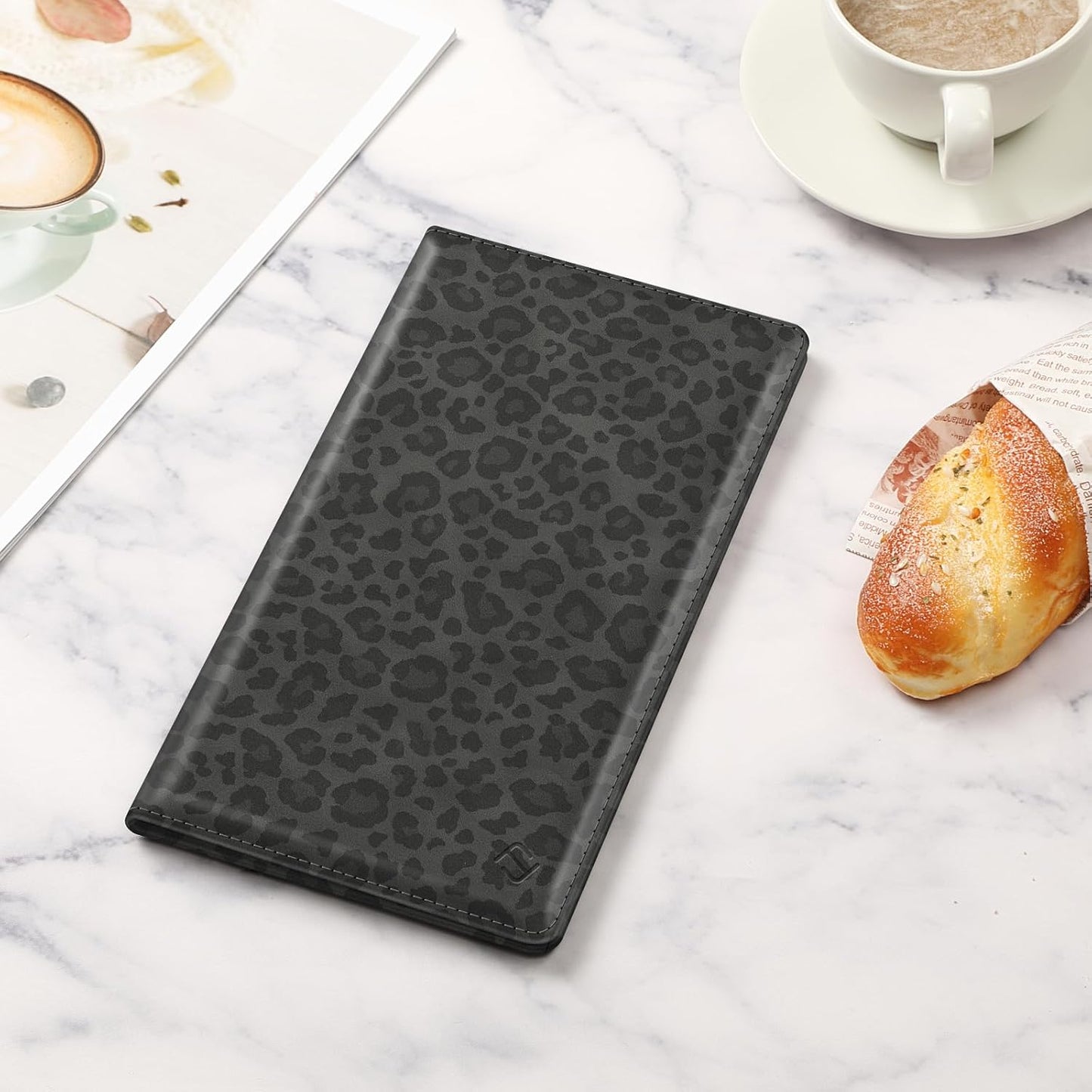 FINPAC Car Registration and Insurance Card Holder, Vehicle Glove Box Card Organizer Wallet Automobile Accessories for License