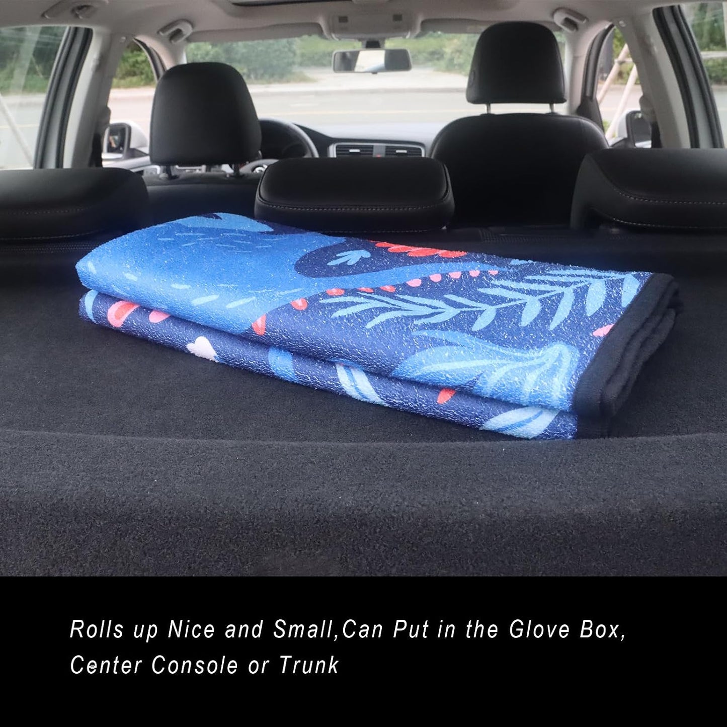 Car Seat Cover Protector Front Seats,for Gym Workout,Running,Swimming,Beach and Hiking,Waterproof Sweat Towel Bucket Seat Covers for Cars SUV Trucks (Black, 1Pcs)