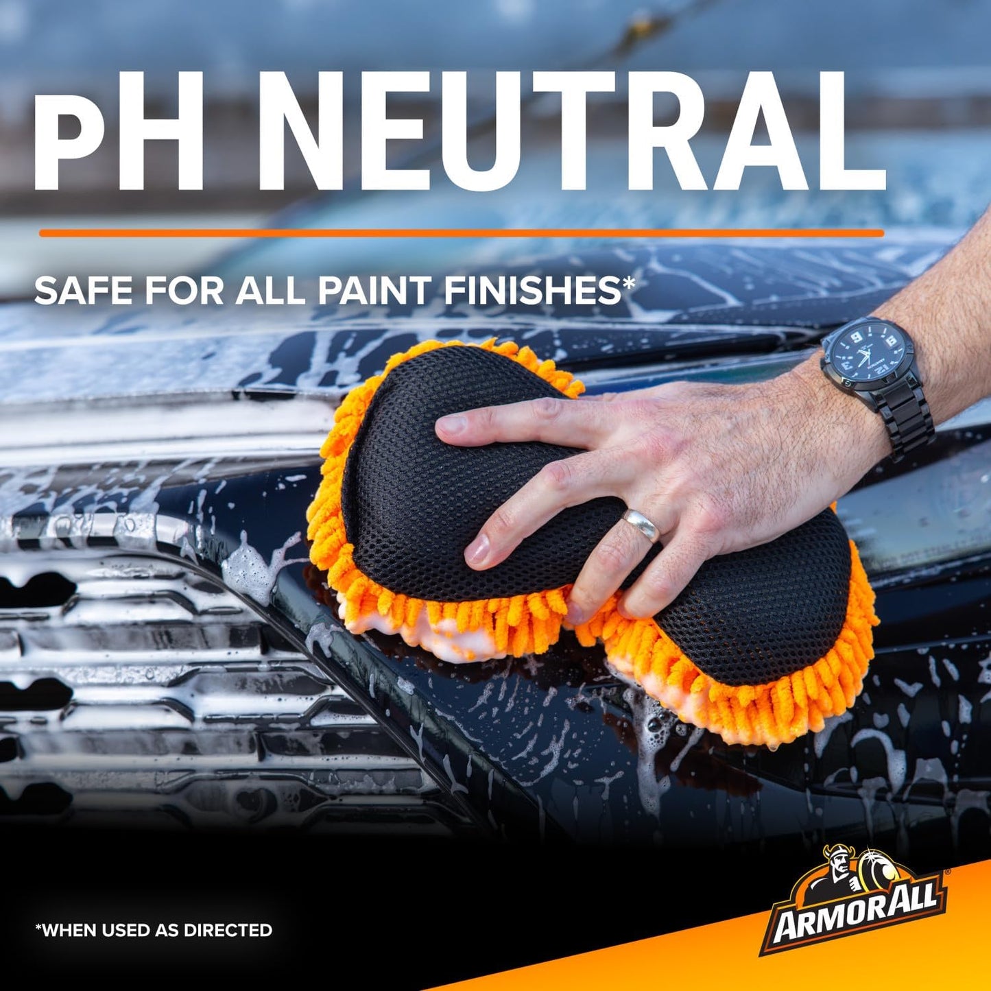 Armor All All-Purpose Car Wash, 1 Gal Bottle, Car Wash Soap Easily Lifts Away Dirt and Road Grime